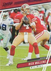 Nick Mullens [Xtra Points Blue] #3 Football Cards 2020 Panini Prestige Prices