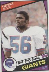 Lawrence Taylor Football Cards 1984 Topps Prices