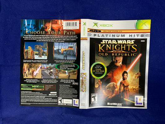 Star Wars Knights of the Old Republic [Platinum Hits] photo