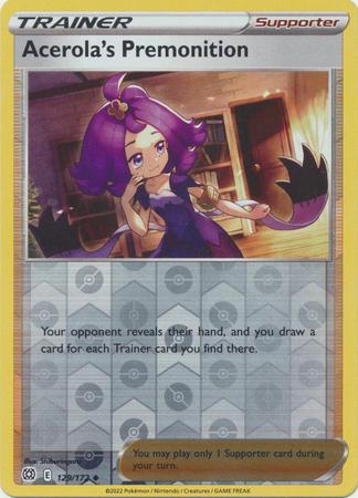 Pokemon cgc 9 fashion acerola’s premonition