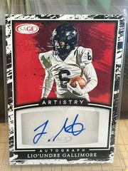 Lio'undre Gallimore #A-LG Football Cards 2022 Sage Hit Artistry Artistry Autographs Prices