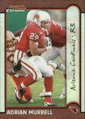 Adrian Murrell [Refractor] #79 Football Cards 1999 Bowman Chrome Prices