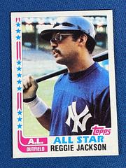 Reggie Jackson #551 Baseball Cards 1982 Topps Prices