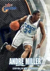 Andre Miller #34 Basketball Cards 2000 Fleer Game Time Prices