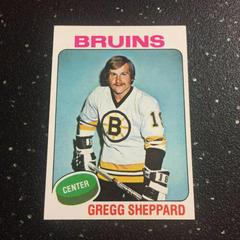 Gregg Sheppard Hockey Cards 1975 Topps Prices