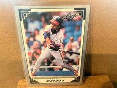 Luis Polina #81 Baseball Cards 1991 Leaf Prices