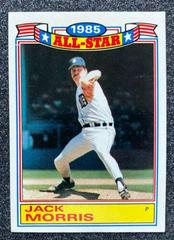 Jack Morris #10 Baseball Cards 1986 Topps All Star Glossy Set of 22 Prices