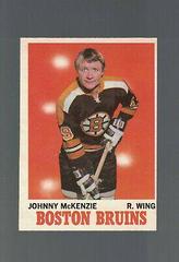 Johnny McKenzie Hockey Cards 1970 O-Pee-Chee Prices
