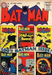 Batman #100 (1956) Comic Books Batman Prices