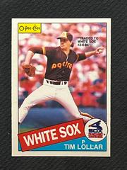 Tim Lollar #13 Baseball Cards 1985 O Pee Chee Prices