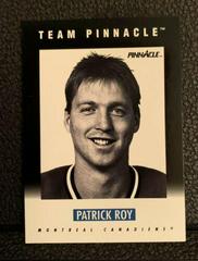 Patrick Roy [French] #B-1 Hockey Cards 1991 Pinnacle B Prices