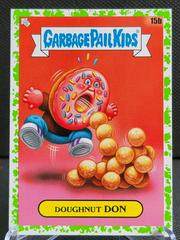 Doughnut DON [Green] #15b Garbage Pail Kids Food Fight Prices