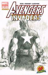 Avengers / Invaders [Ross Sketch] #4 (2008) Comic Books Avengers/Invaders Prices