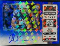 Alec Pierce [SP Variation Autograph Showcase Ticket] Football Cards 2022 Panini Contenders Prices