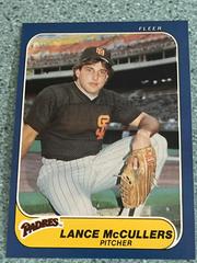 Lanc McCullers Baseball Cards 1986 Fleer Prices