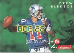 Drew Bledsoe Football Cards 1995 Skybox Impact Countdown Prices