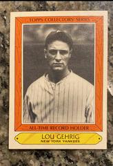 Lou Gehrig #14 Baseball Cards 1985 Woolworth Prices