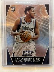 Karl Anthony Towns #303 Basketball Cards 2015 Panini Threads Prices