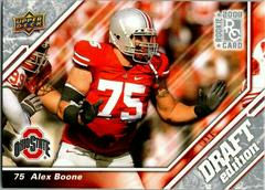 Alex Boone #46 Football Cards 2009 Upper Deck Draft Edition Prices