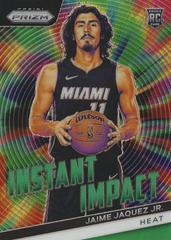 Jaime Jaquez Jr. [Green] #23 Basketball Cards 2023 Panini Prizm Instant Impact Prices