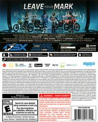 Back Cover | Monster Energy Supercross 4 Playstation 5