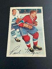 Paul Meger #21 Hockey Cards 1953 Parkhurst Prices