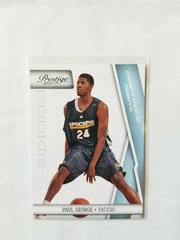 Paul George [Draft Picks Light Blue] #160 Basketball Cards 2010 Panini Prestige Prices
