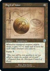 Sigil of Valor [Schematic] Magic Brother's War Retro Artifacts Prices
