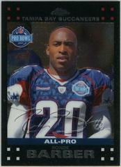 Ronde Barber Football Cards 2007 Topps Chrome Prices