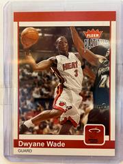 Dwyane Wade #190 Basketball Cards 2003 Fleer Platinum Prices