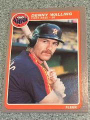 Denny Walling Baseball Cards 1985 Fleer Prices