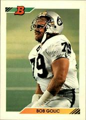 Bob Golic #257 Football Cards 1992 Bowman Prices