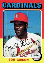 Bob Gibson #150 Baseball Cards 1975 Topps Prices
