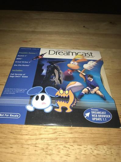 Official Sega Dreamcast Magazine Volume 4 Cover Art