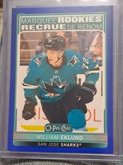 William Eklund [Blue] #611 Hockey Cards 2021 Upper Deck O Pee Chee Update Prices