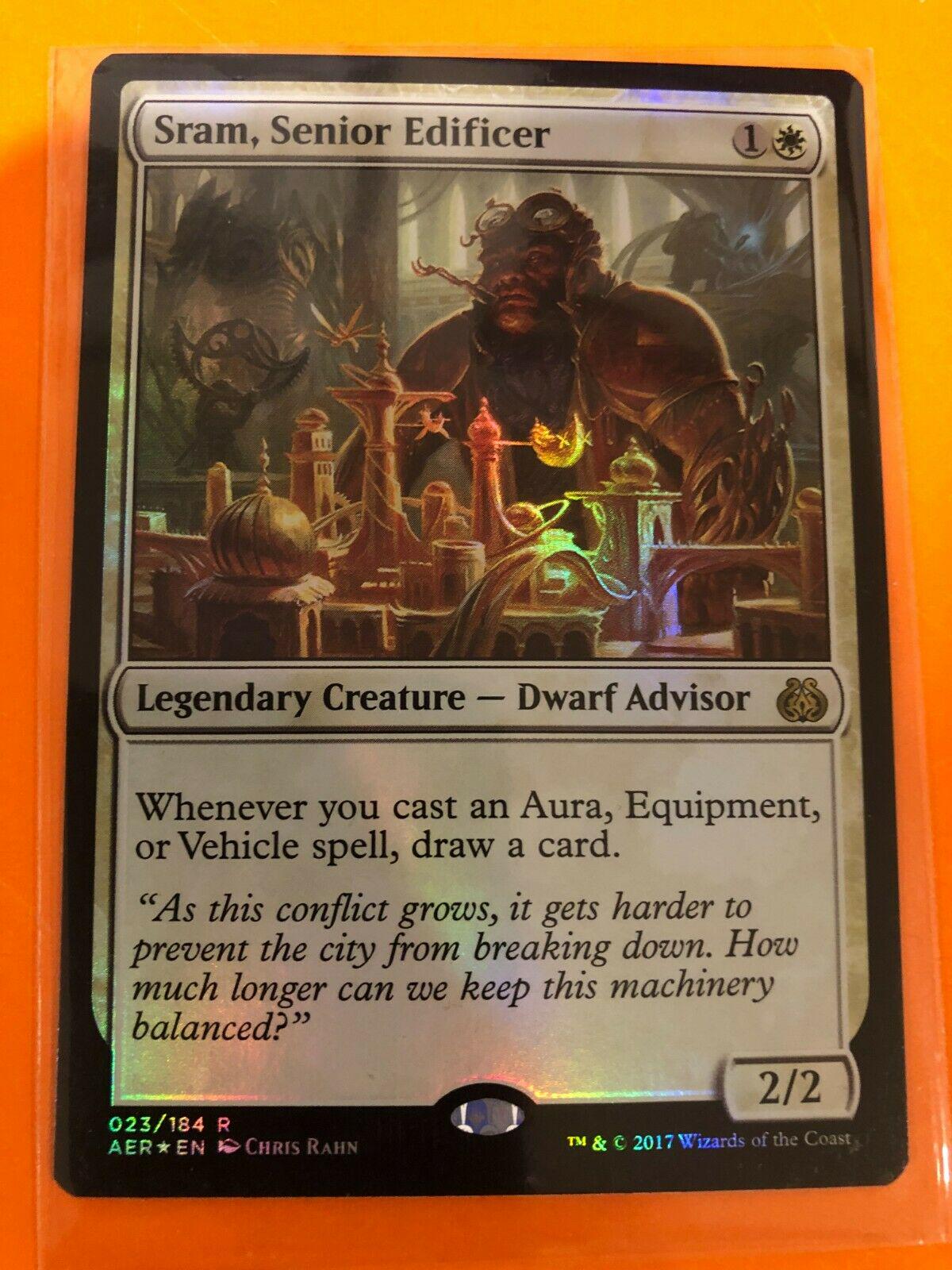 Sram, Senior Edificer [Foil] Prices Magic Aether Revolt Magic Cards