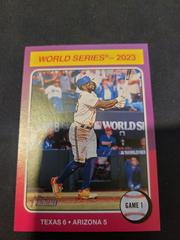 Adolis Garcia #461 Baseball Cards 2024 Topps Heritage Prices