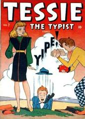 Tessie the Typist Comics #7 (1946) Comic Books Tessie the Typist Comics Prices