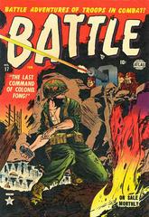 Battle #17 (1953) Comic Books Battle Prices
