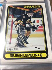 Rejean Lemelin Hockey Cards 1990 O-Pee-Chee Prices