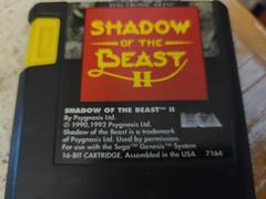 Cartridge (Front) | Shadow of the Beast II Sega Genesis