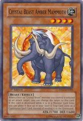 Crystal Beast Amber Mammoth [1st Edition] DP07-EN005 YuGiOh Duelist Pack: Jesse Anderson Prices