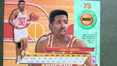 Kenny Smith Rear | Kenny Smith Basketball Cards 1992 Ultra