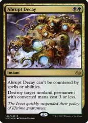 Abrupt Decay [Foil] Magic Modern Masters 2017 Prices