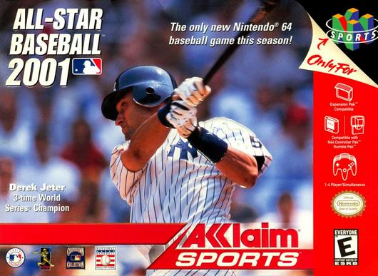 All-Star Baseball 2001 Cover Art