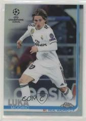 Luka Modric [Refractor] Soccer Cards 2018 Topps Chrome UEFA Champions League Prices