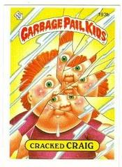 Cracked CRAIG #193b 1986 Garbage Pail Kids Prices