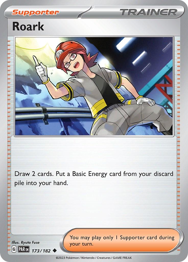 Roark #173 Pokemon Paradox Rift