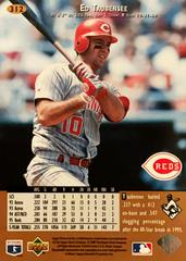 Rear | Ed Taubensee Baseball Cards 1996 Upper Deck