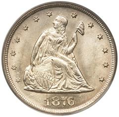 1876 [PROOF] Coins Twenty Cent Prices